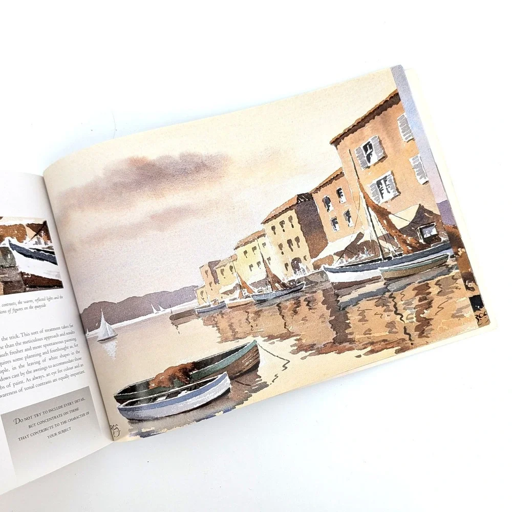 Ray Campbell Smith's Watercolour Landscapes Art Instruction Book 2003 Paperback‎